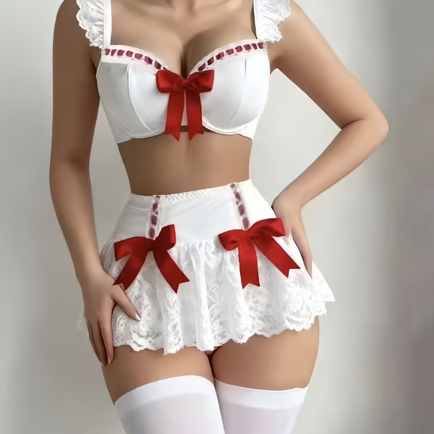 Cosplay Sexy Lingerie for Women Sexy Bra and Panty Garters Sexy Lingerie Sets for Sex Women's Underwear Set Female Sexy Costumes — SayFrey